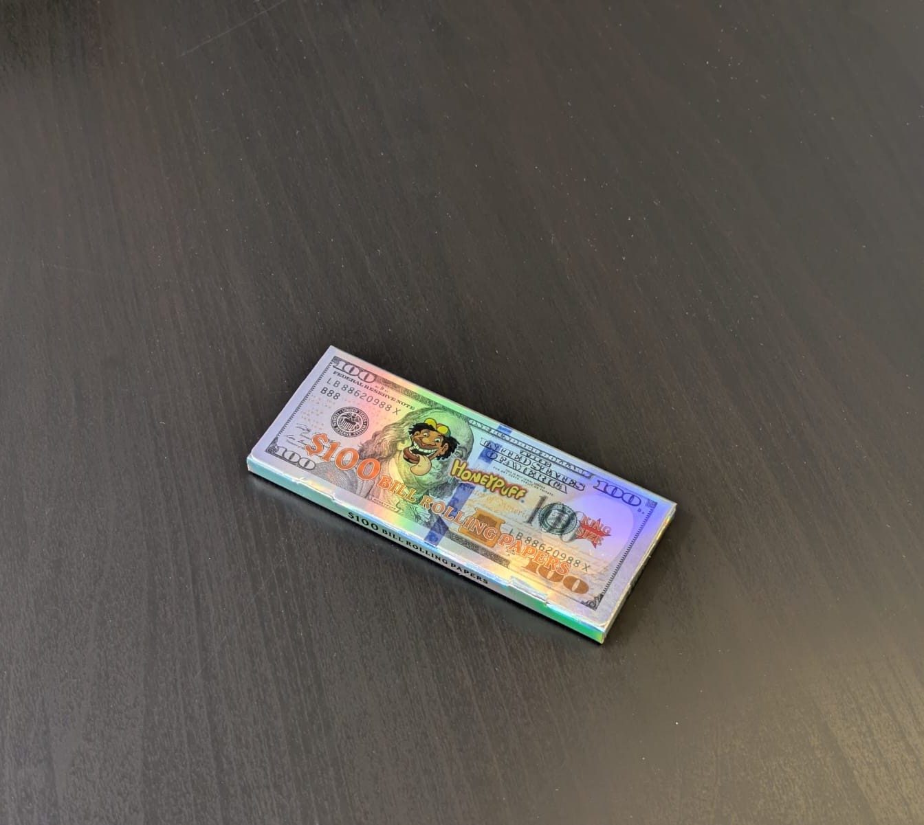 100$ Design Longpapers – einzelnes Booklet, geschlossen