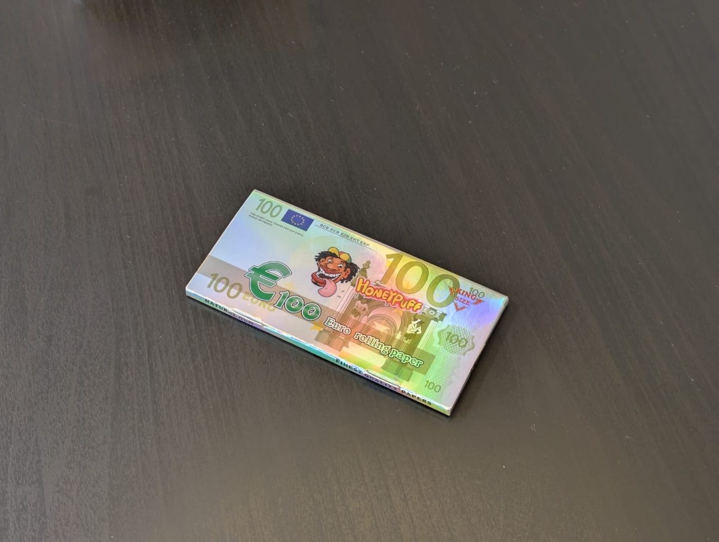 100€ Design Longpapers – einzelnes Booklet, geschlossen